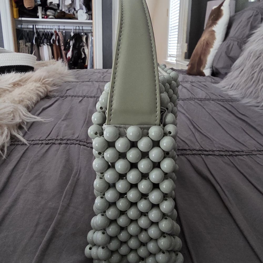 Zara Mint Beaded Mini Bag - Picture 5 of 6
